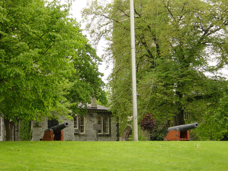 Stewart Observatory - Front Canons